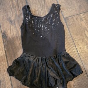 Black Sparkle Kids Costume Dress